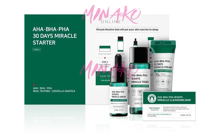 SOME BY MI - AHA, BHA, PHA 30 Days Miracle Starter Limited Set