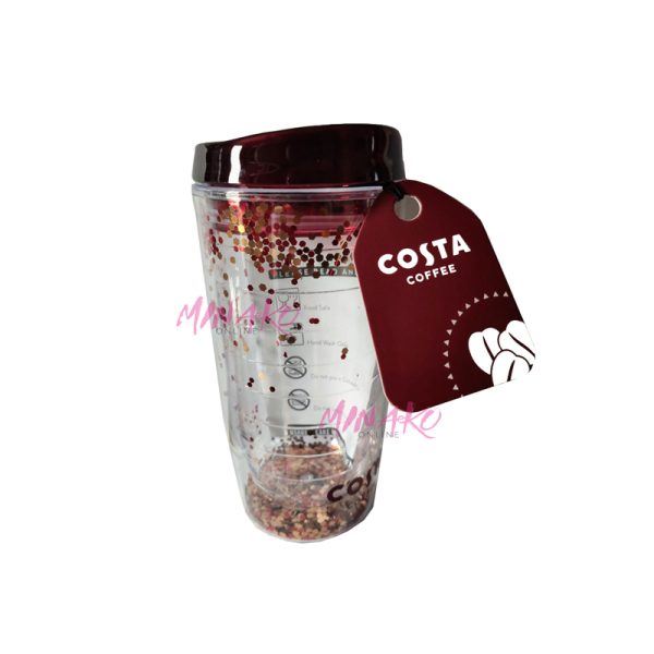 Costa Coffee Glitter Travel Cup (450 ml)