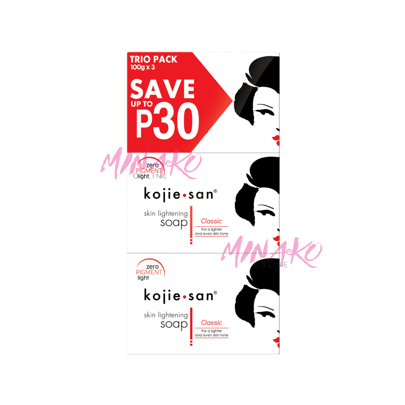 Kojie San Skin Lightening Soap Triple Pack (3 x 100g)