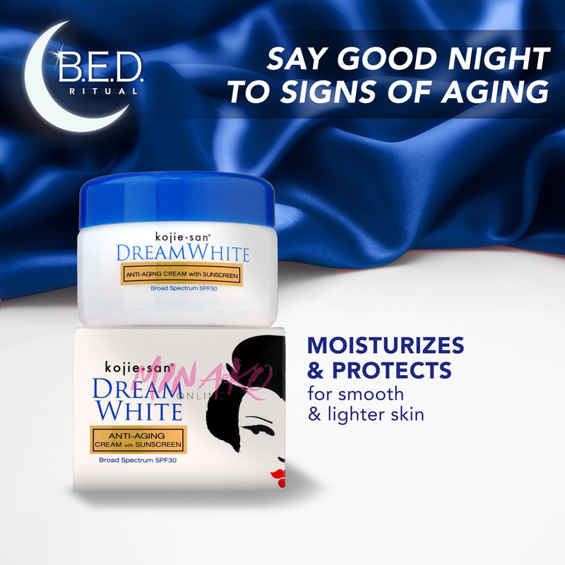Kojie San Dream White Anti Aging Cream SPF30 30g