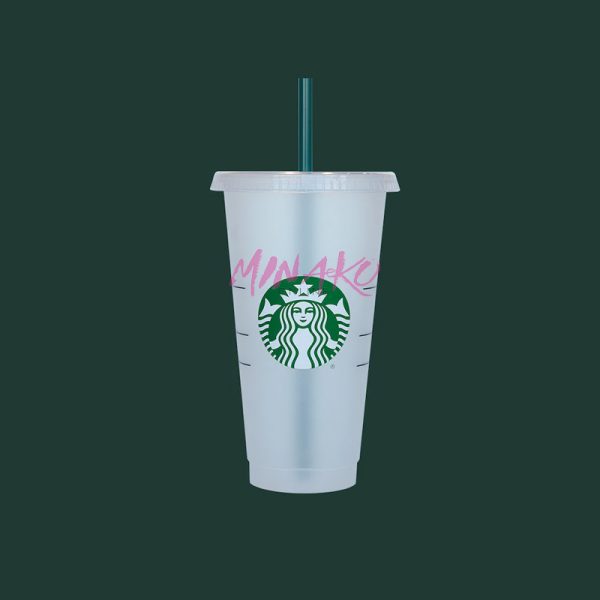Starbucks Frosted Cold Cup Mug with Straw Venti 591 ml / 20 fl oz
