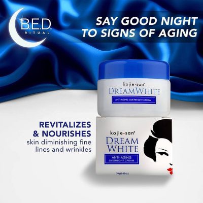 Kojie San Dream White Anti Aging Overnight Cream 30g