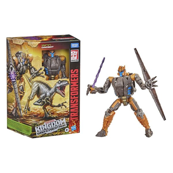 Transformers Generations War for Cybertron: Kingdom Voyager Class Dinobot Figure