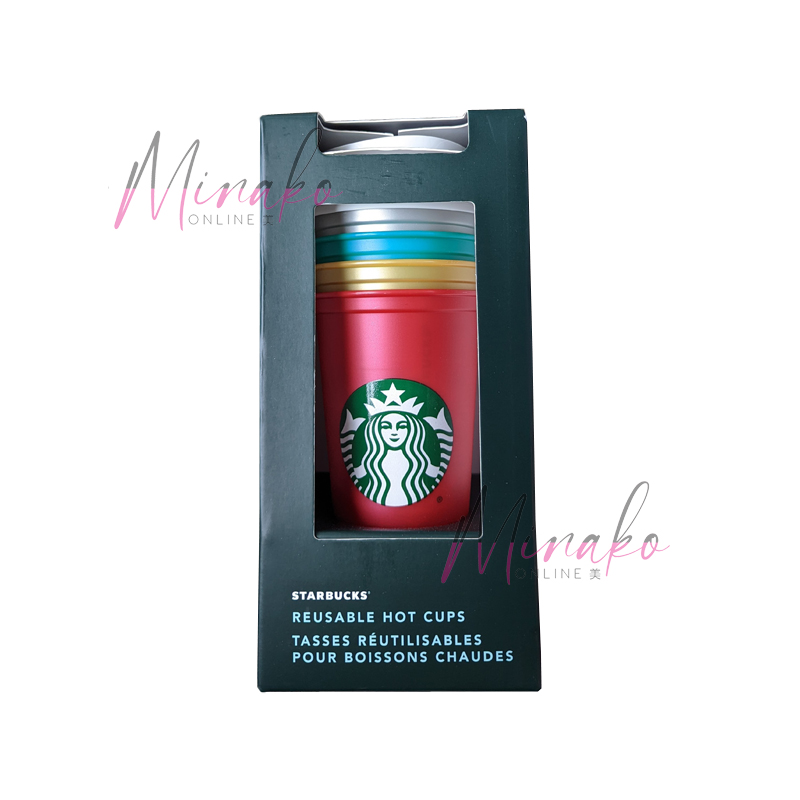 Starbucks Reusable Grande Hot Cups Gift Set (16fl oz / 473ml)