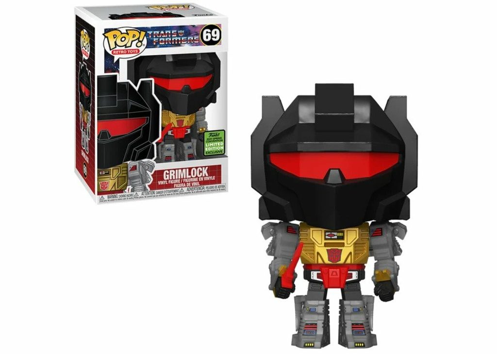 Grimlock Transformers 2021 Spring Convention Limited Edition Exclusive Figure No. 69 Funko Pop!