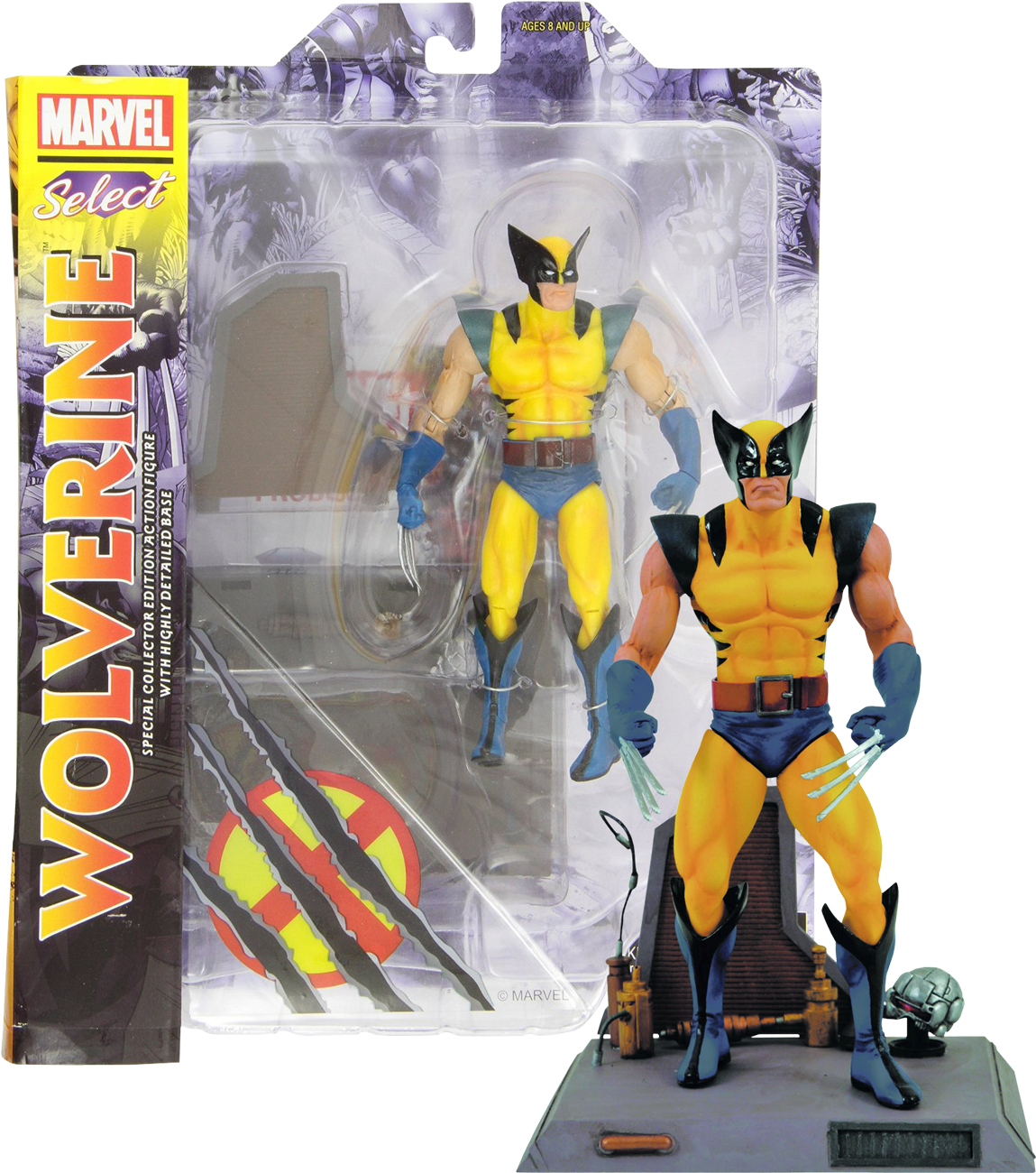 X-Men Wolverine Action Figure Marvel Select