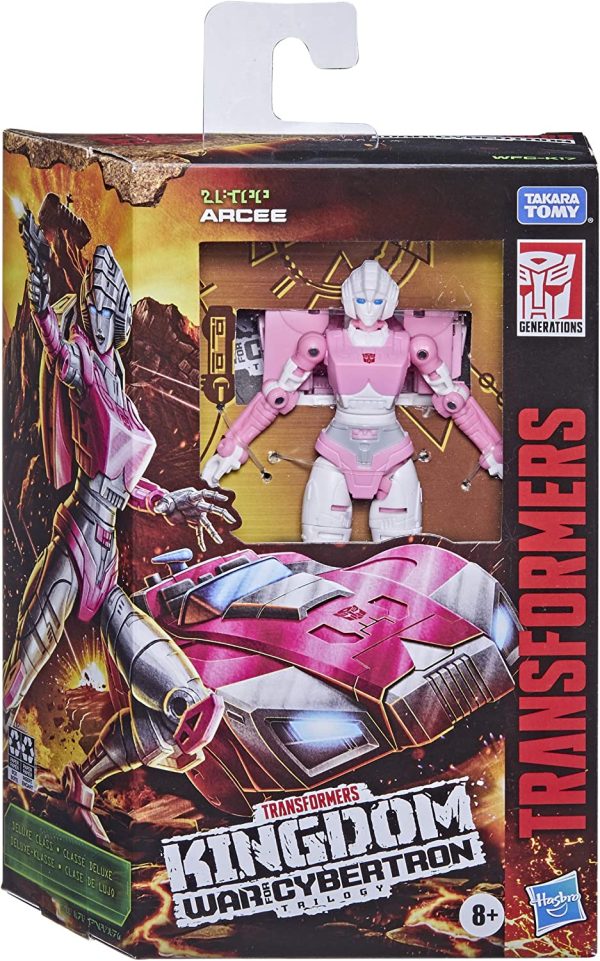 Transformers Generations WFC Kingdom Deluxe Autobot Arcee Figure